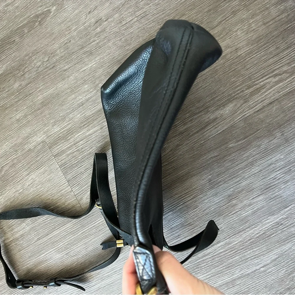 Madewell The Transport Crossbody Leather Bag in Black One Size - Picture 3 of 13